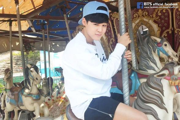 Jimin at Yongma Land!