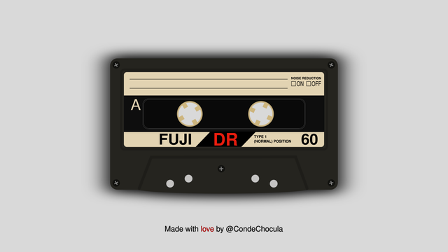 A cassette made it with Inkscape 1.4 and set metadata with Gimp 3.0.2