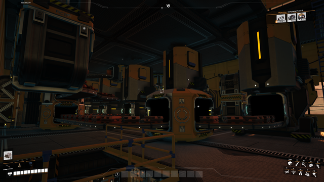 five smelters on the second floor, and a ton of conveyors and such