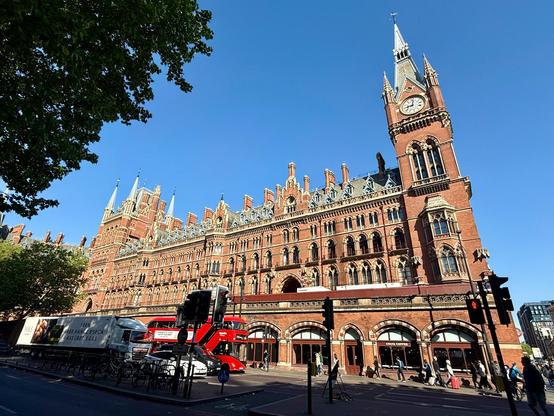 La gare de Saint Pancras