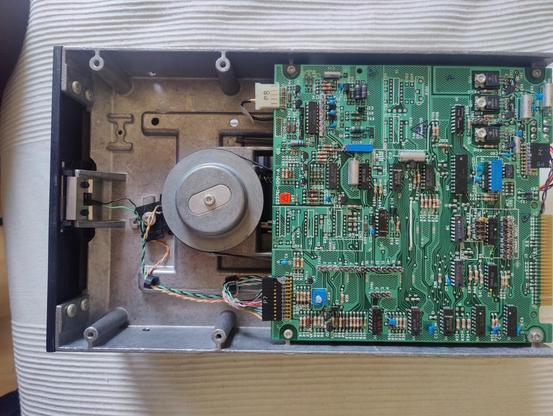 8 Zoll FLoppylaufwerk von oben