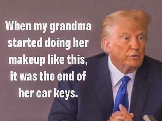 Ok, grandma, visiting hours are over and we have to leave. We'll see you next Saturday.