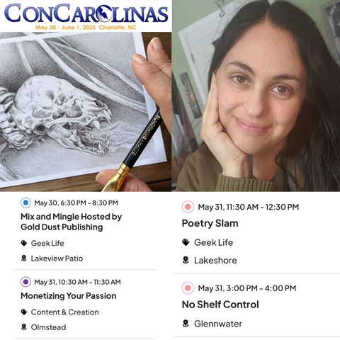 Highlights from my convention schedule