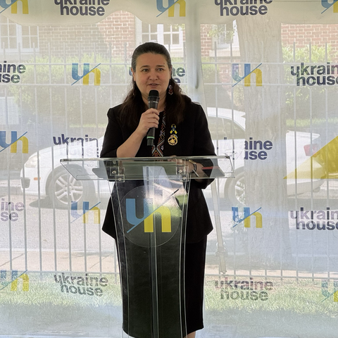 Amb. Oksana Markarova, Ukraine’s ambassador to the USA