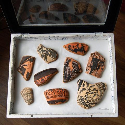 cookies that look like pottery shards