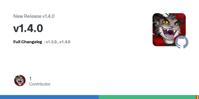 Full Changelog: v1.3.0...v1.4.0