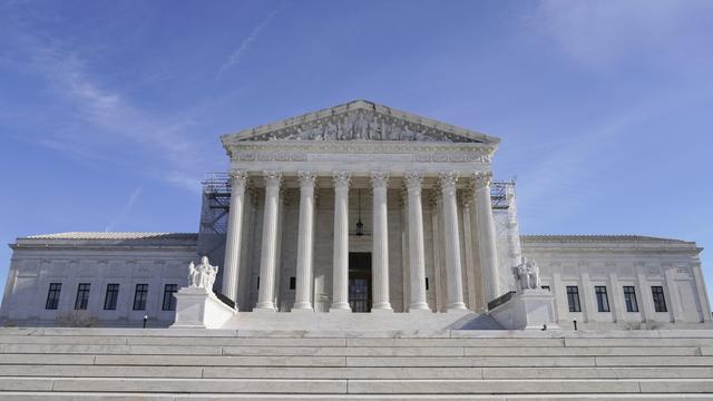 The U.S Supreme Court is seen on Wednesday, Jan. 3, 2024, in Washington. (AP Photo/Mariam Zuhaib)