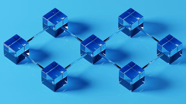 Blockchain illustration