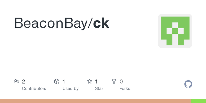 Contribute to BeaconBay/ck development by creating an account on GitHub.