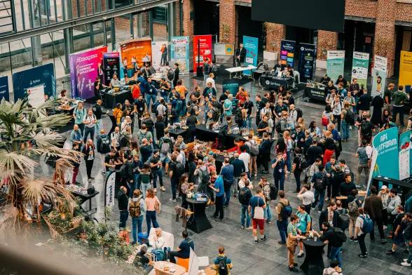 Crowd at an event