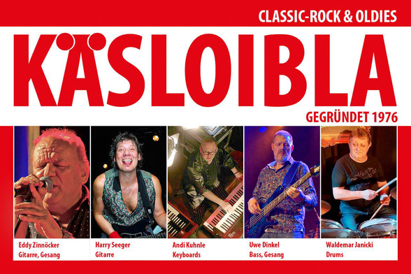 Classic-Rock & Oldies mit der Band Käsloibla in Köngen