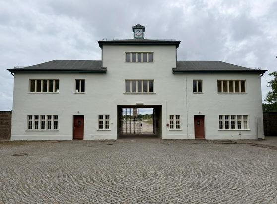 Gebäude Turm A in der Gedenkstätte Sachsenhausen